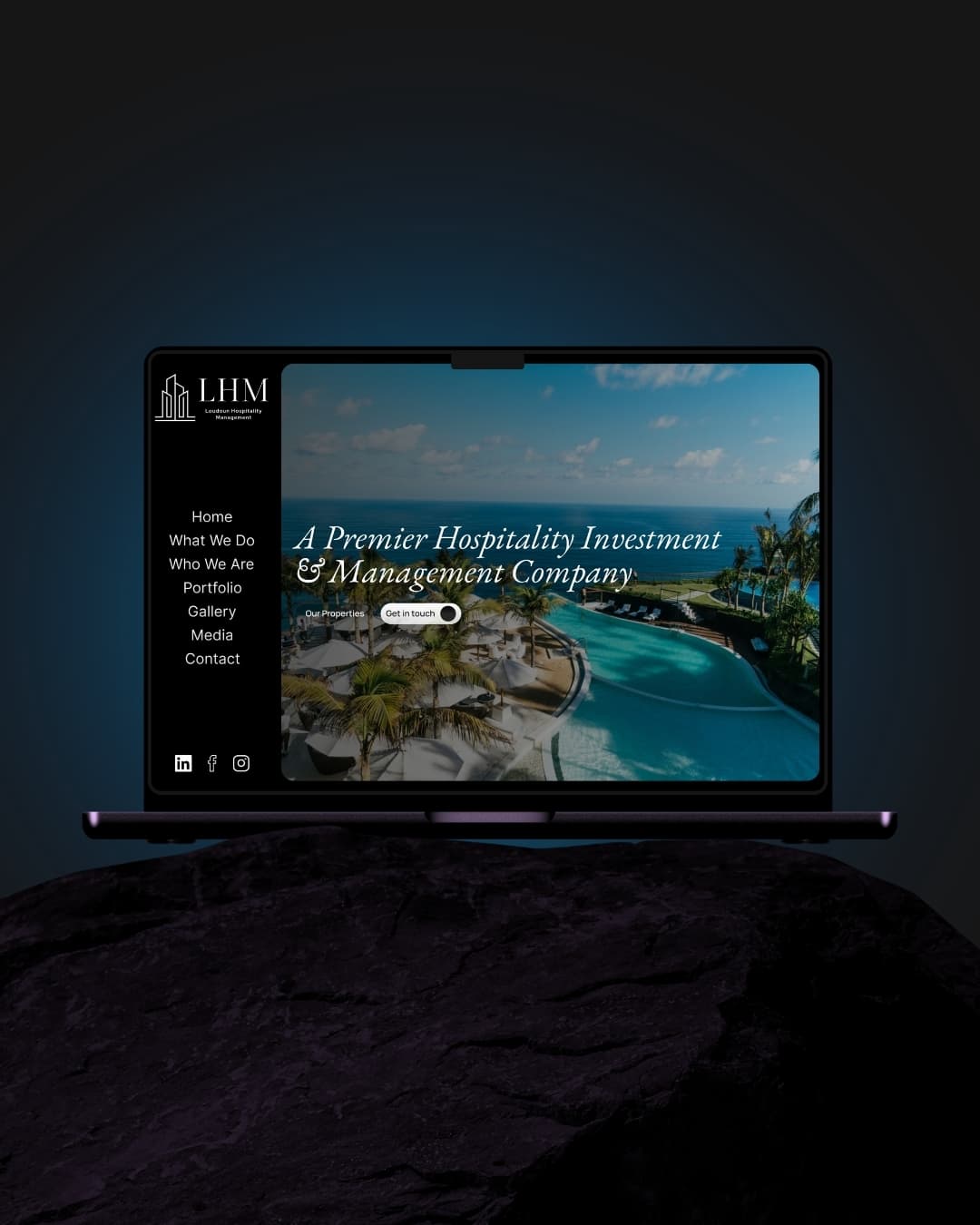 LHM Companies website